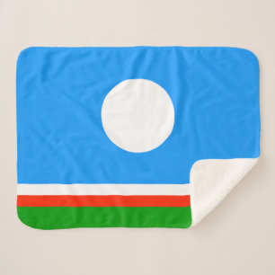 Cobertor Sherpa Bandeira de Sakha
