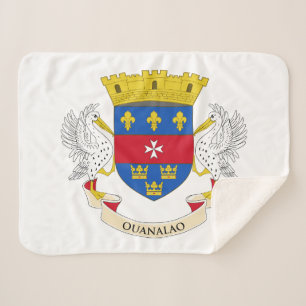 Cobertor Sherpa Bandeira de São Bartolomeu