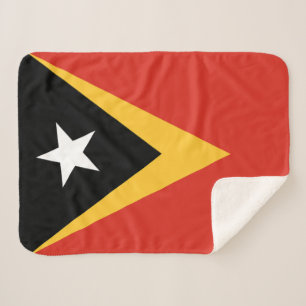 Cobertor Sherpa Bandeira de Timor Leste