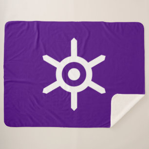 Cobertor Sherpa Bandeira de Tóquio (capital japonesa)
