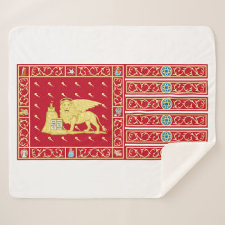 Cobertor Sherpa Bandeira de Veneza, Itália (Veneza, Veneto, Itália