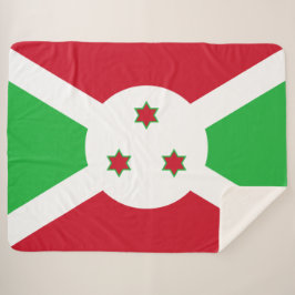 Cobertor Sherpa Bandeira do Burundi