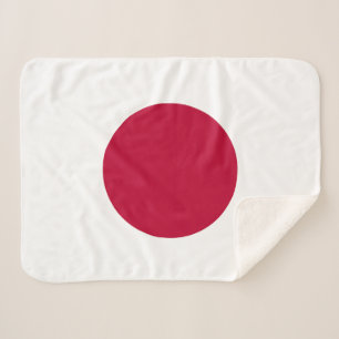 Cobertor Sherpa Bandeira do Japão