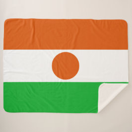 Cobertor Sherpa Bandeira do Níger (país africano)