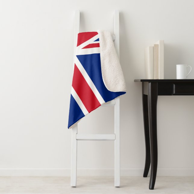 Cobertor Sherpa Bandeira do Reino Unido (In Situ)