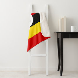 Cobertor Sherpa Bandeira do Uganda