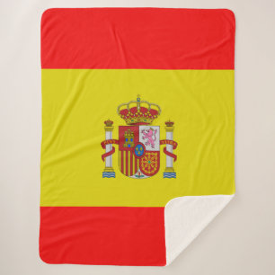 Cobertor Sherpa Bandeira espanhola