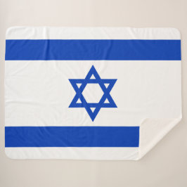 Cobertor Sherpa Bandeira israelita (Israel)