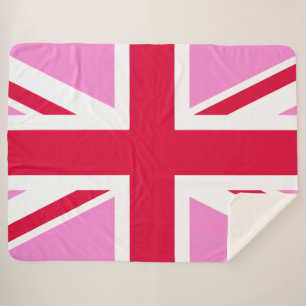 Cobertor Sherpa Bandeira Orgulho gay Britânica