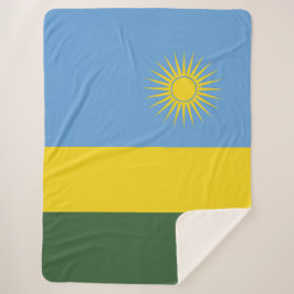 Cobertor Sherpa Bandeira Ruanda