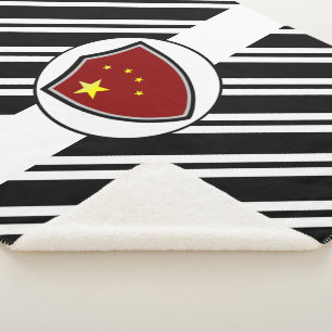 Cobertor Sherpa Bandeira sherpa