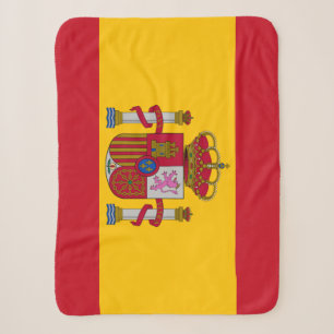 Cobertor Sherpa Banheira espanhola, patriótica, Espanha