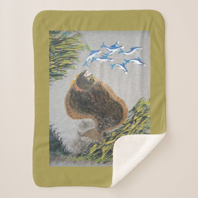 Cobertor Sherpa Banheiras do Bubblepacific (Frente)