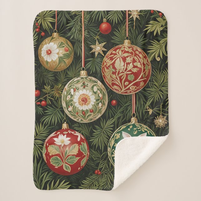 Cobertor Sherpa Bauble Brilliance (Frente)