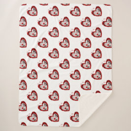 Cobertor Sherpa Be My Valentine ❤️