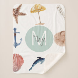 COBERTOR SHERPA BEACH SHERPA BLANKET