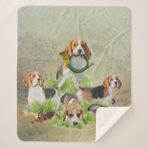 Cobertor Sherpa Beagle