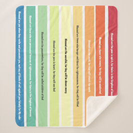 Cobertor Sherpa Beatitudes Sherpa Blanket