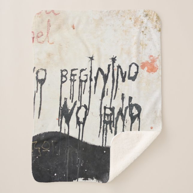 Cobertor Sherpa Beatles ashram (Frente)