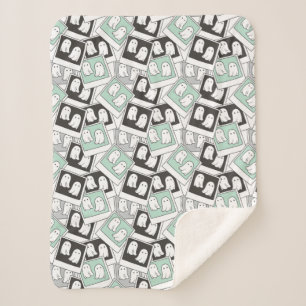 Cobertor Sherpa Beetlesumo   Fotografia Chibi Lydia Ghost