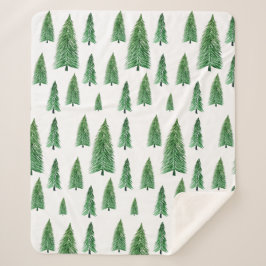 Cobertor Sherpa Beleza do País das Festas de inverno