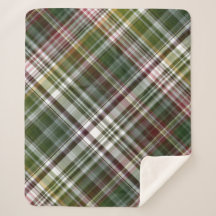 Berry Bush Green e Red Xadrez