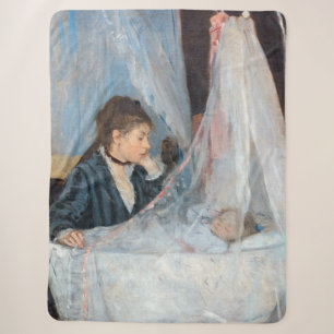 Cobertor Sherpa Berthe Morisot - O Berço / Le Berceau