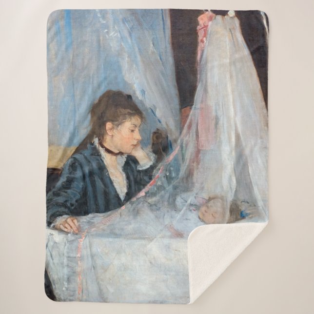 Cobertor Sherpa Berthe Morisot - O Crâle (Frente)