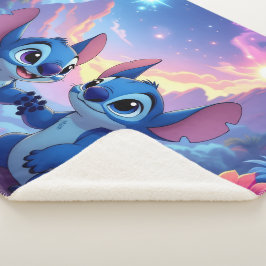 Cobertor Sherpa Beste Freunde fürs Leben – Lilo & Stitch