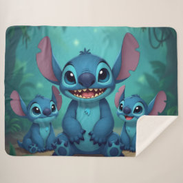 Cobertor Sherpa Beste Freunde fürs Leben – Lilo & Stitch