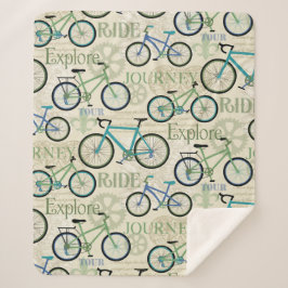 Cobertor Sherpa Bicicleta Viagem Sherpa Blanket