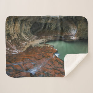 Cobertor Sherpa Bifurcação Esquerda Parque Nacional Zion, Utah