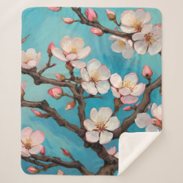 Cobertor Sherpa Bloesem in de Lente