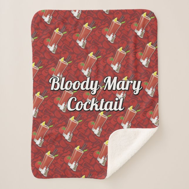Cobertor Sherpa Bloody Mary (Frente)