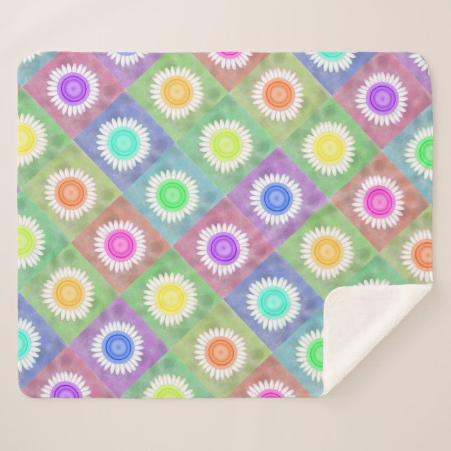 Cobertor Sherpa Blossomo Sherpa Blanket (Frente (Horizontal))