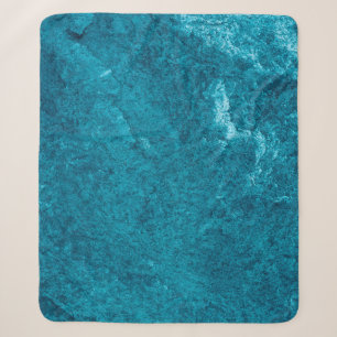Cobertor Sherpa Blue abstract textureabstract, art, graphic decor,