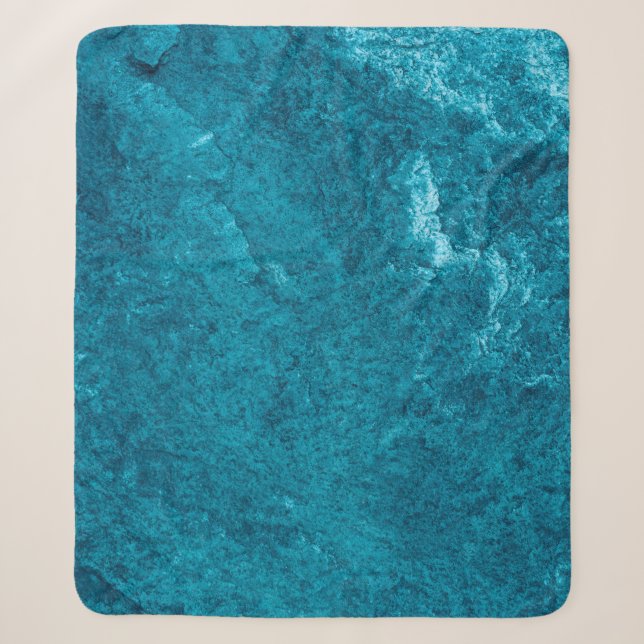 Cobertor Sherpa Blue abstract textureabstract, art, graphic decor, (Frente)