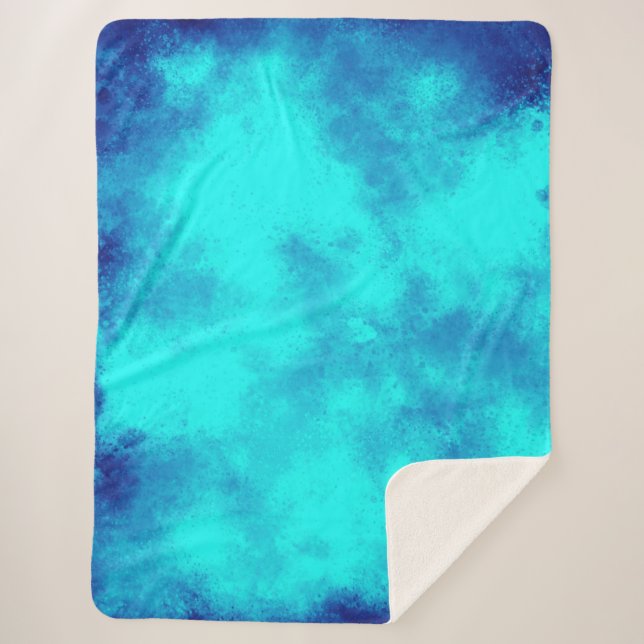 Cobertor Sherpa Blue Sky Sherpa Blanket (Frente)