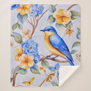 Cobertor Sherpa Bluebird