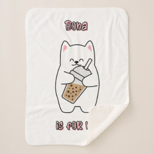 Cobertor Sherpa Boba É Para Mim