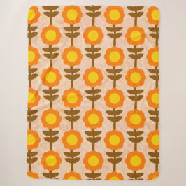 Cobertor Sherpa Boho Botanica