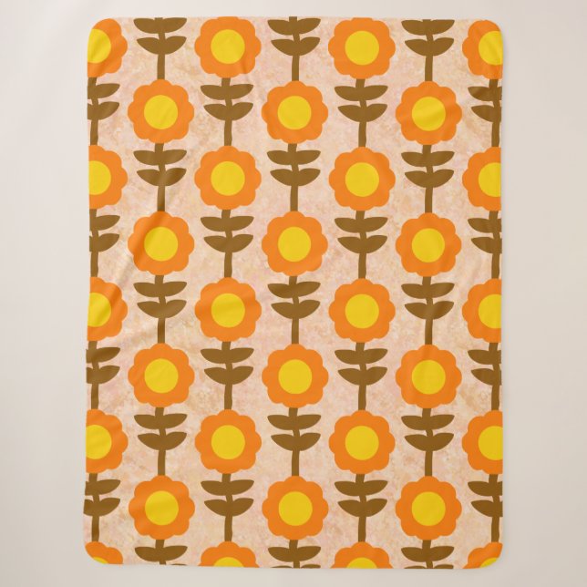 Cobertor Sherpa Boho Botanica (Frente)