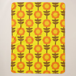Cobertor Sherpa Boho Botanica