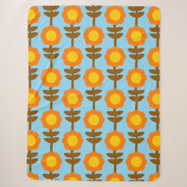 Cobertor Sherpa Boho Botanica