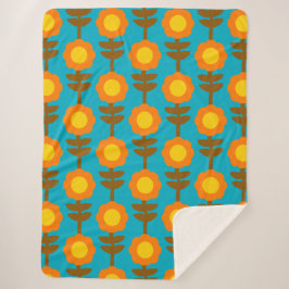 Cobertor Sherpa Boho Botanica Sherpa Blanket