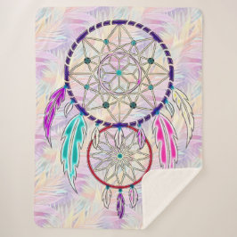 Cobertor Sherpa Boho Breeze Sherpa Blanket