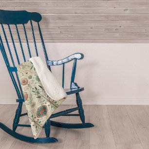 Cobertor Sherpa Boho Herbs Sherpa Blanket