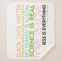 Cobertor Sherpa #BondadeÉTudo Sherpa Blanket (branco)