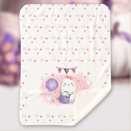 Cobertor Sherpa Bonita Halloween Bebê Sherpa Blanket