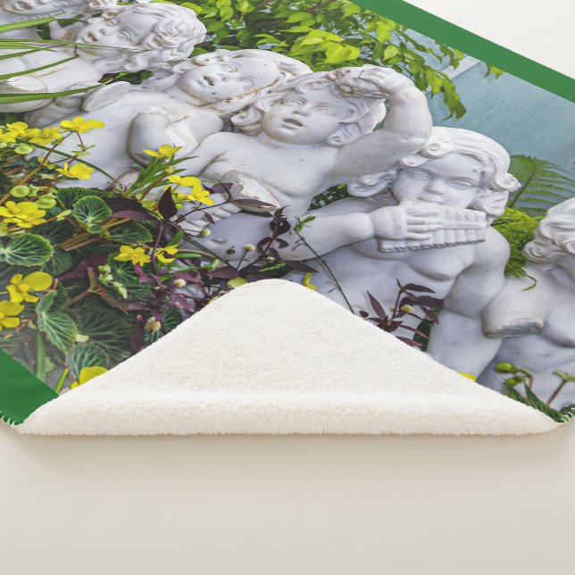 Cobertor Sherpa Bons anjos... (3/4)